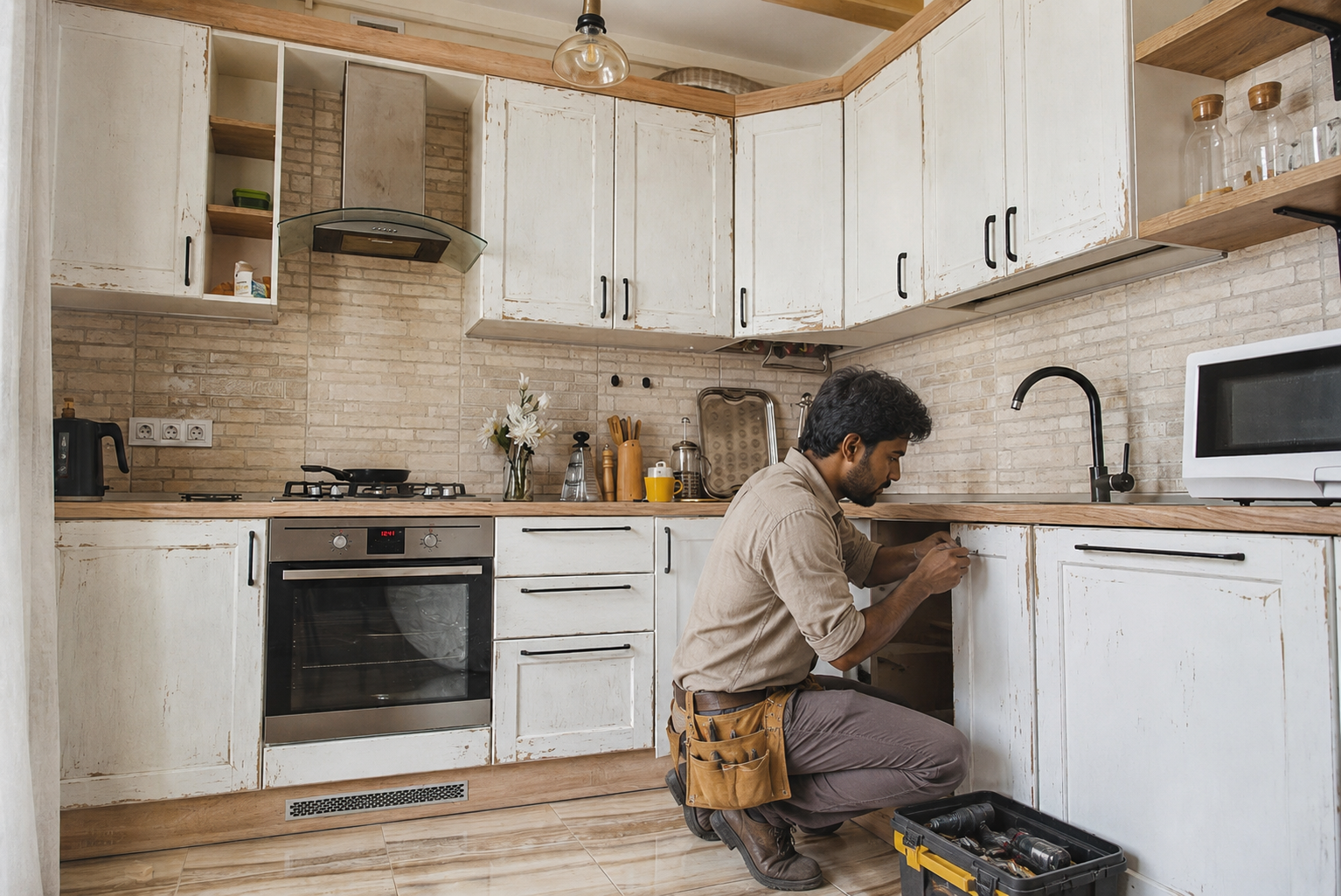 kitchen in maintenance